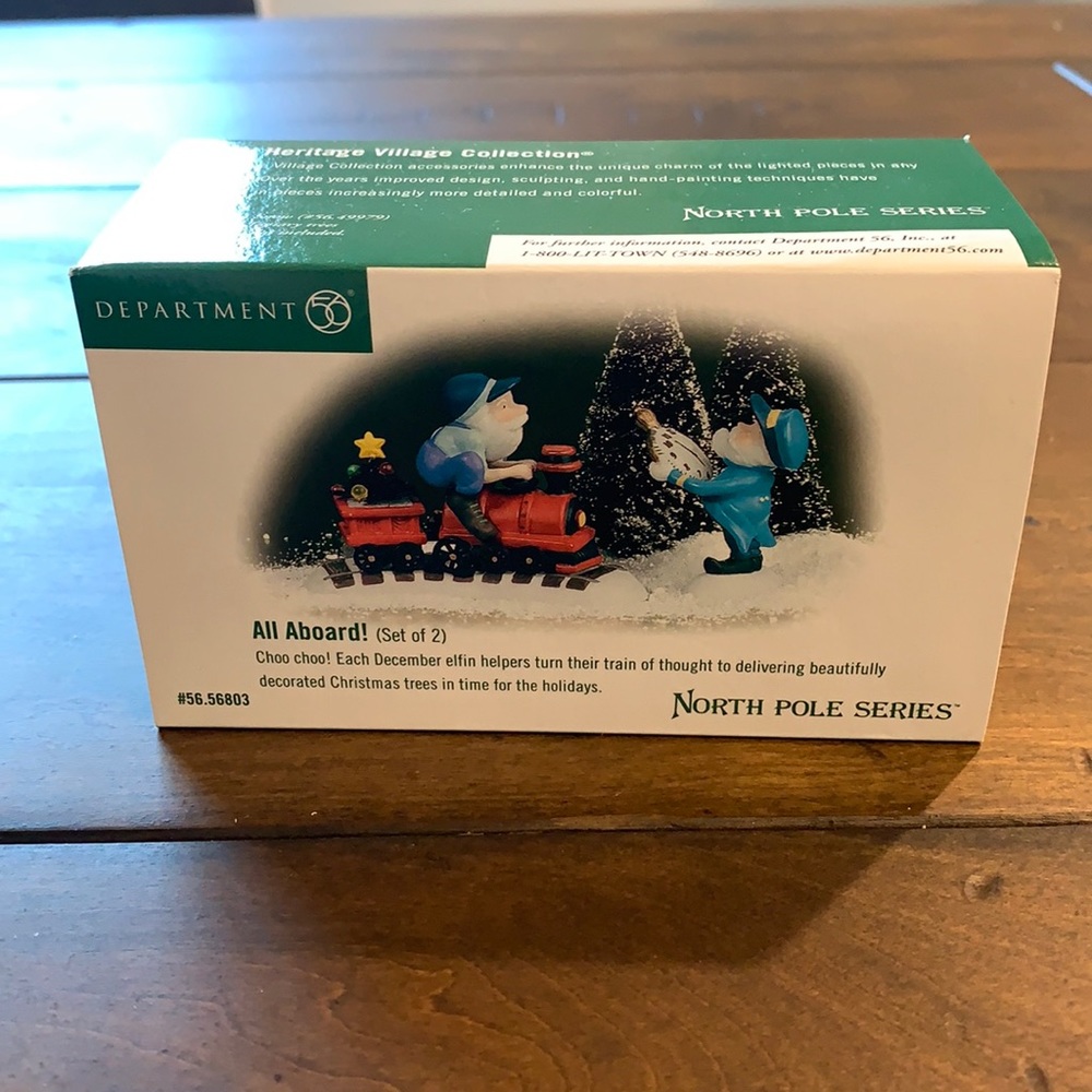 Dept 56 All Aboard!